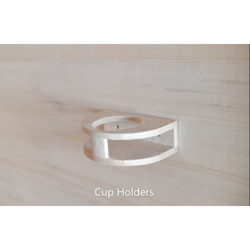 Image of sauna cup holder