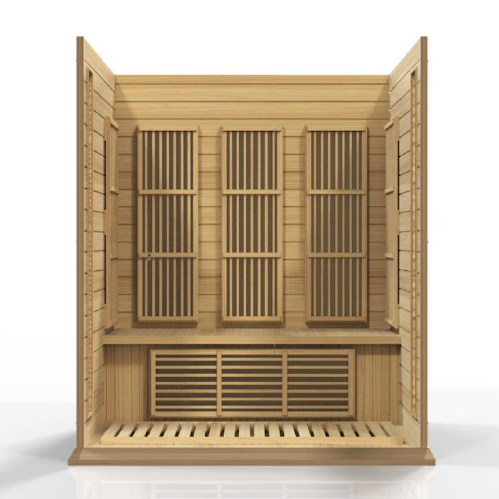 Image of sauna interior view