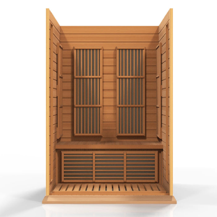 Image of sauna interior view