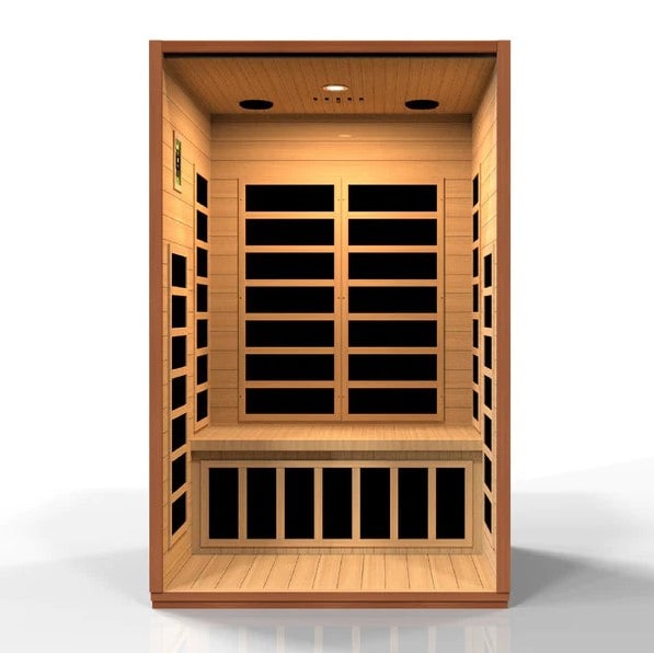 Image of dynamic sauna interior view