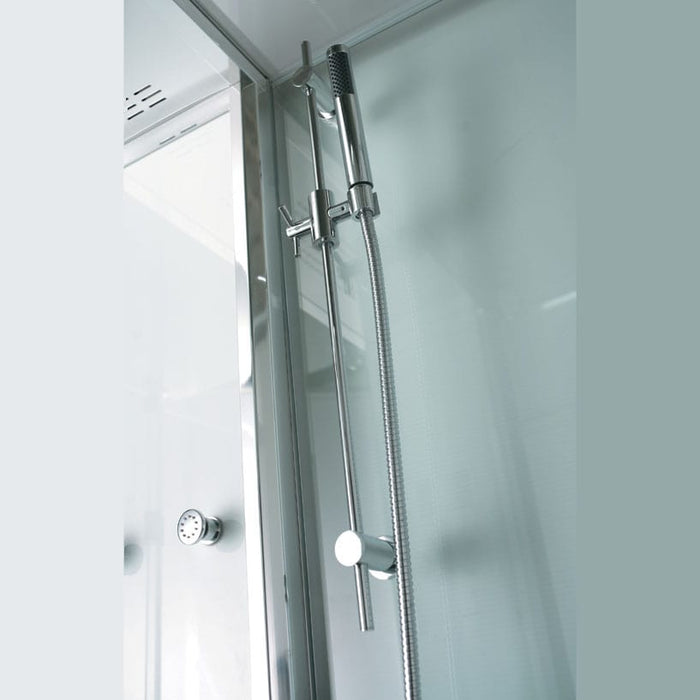 Image of shower adjustable shower bar and handheld shower wand
