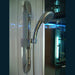 Image of shower adjustable shower bar and handheld shower wand