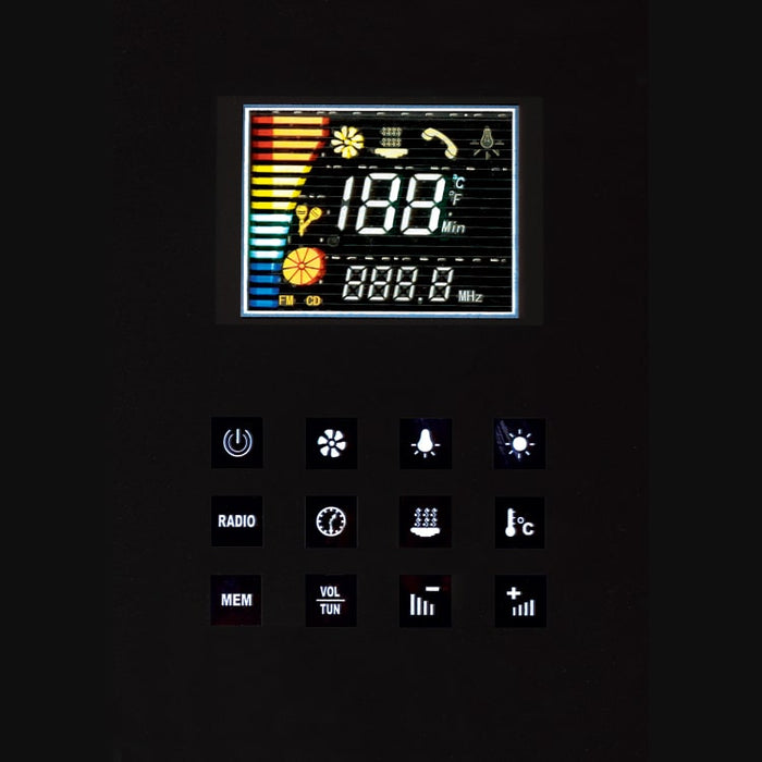 Image of  shower display keypad