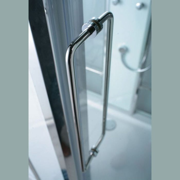 Image of shower door handle