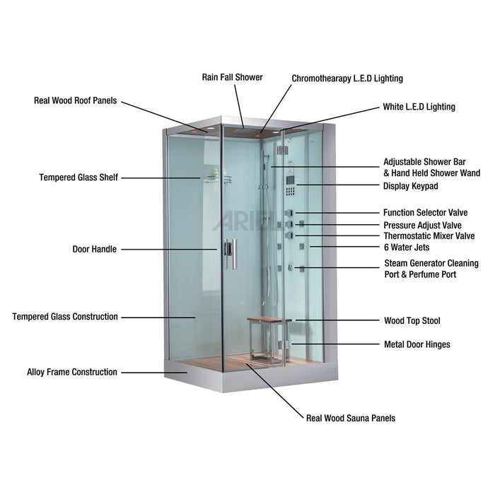 Image of shower parts