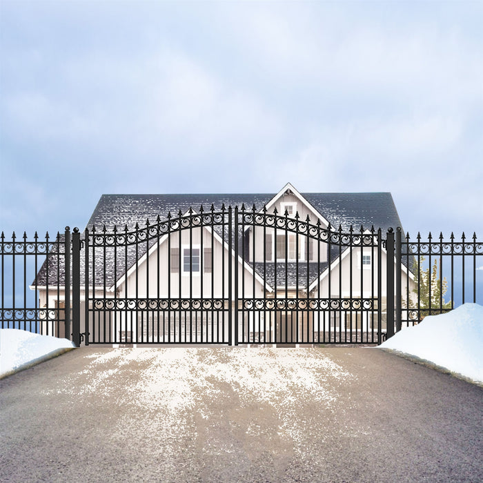 Image of the Dual Swing Driveway Gate - LONDON Style DG14LOND-AP