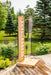 Image of the White Cedar Outdoor Sierra Pillar Shower CTC105