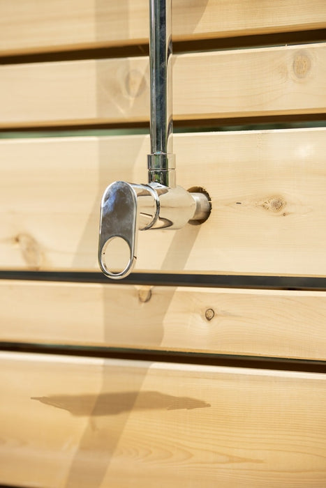 Image of the shower handle