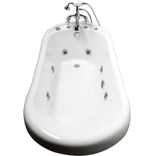 Image of tub top view