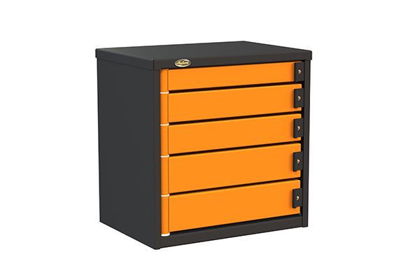 Swivel Storage Solutions Pro 32 5 Drawers Model: PRO322405 - Lion Industrial Supply 