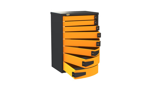 Swivel Storage Solutions Pro 32 8-Drawer Model: PRO323408 - Lion Industrial Supply 