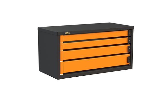 Swivel Storage Solutions Pro 36 4 Drawers Model: PRO361804 - Lion Industrial Supply 