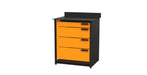 Swivel Storage Solutions Pro 80 Stationary 4 Drawer Model: PRO803604 - Lion Industrial Supply 