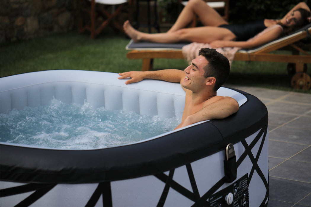 MSpa Soho Premium 6 Person Inflatable Hot Tub & Spa
